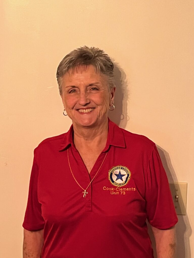 Photo of Iris Keen, President of Post 73 Auxiliary